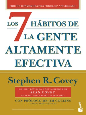 cover image of Los 7 hábitos de la gente altamente efectiva (30.º aniversario) (Ed. Méx.)